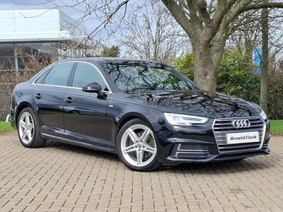 Used Audi A4 S-Line 150 HP (110 kW) 2018 Black Coupe