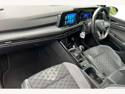 Used VW Golf VIII R-line 150 HP (110 kW) 2022 Black Hatchback