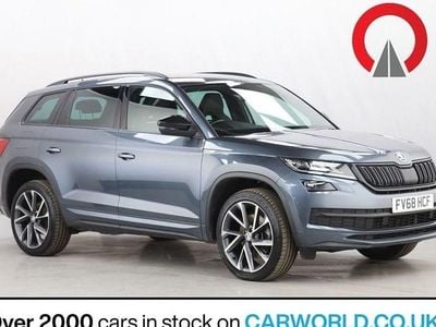 Grey Used 2018 Skoda Kodiaq SportLine SUV | £16,990 (Fair price)