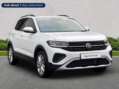 New VW T-Cross Match 95 HP (69 kW) 2025 White SUV