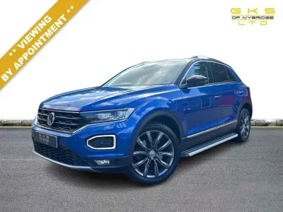 Begagnad VW T-Roc SEL 150 HK (110 kW) 2018 Blå SUV