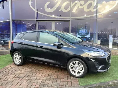 Used Ford Fiesta Titanium 2022 Black Hatchback