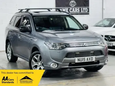 Used Mitsubishi Outlander P-HEV 2015 Grey Estate