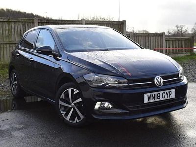 Used VW Polo Beats 65 HP (47 kW) 2018 Black Hatchback