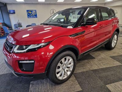 Red Used 2015 Land Rover Range Rover evoque SE Estate | £9,750 (Fair price)