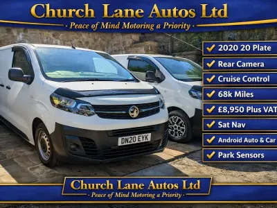 Used Vauxhall Vivaro Edition 100 HP (73 kW) 2020 White MPV
