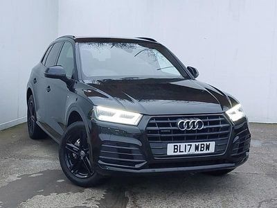 Black Used 2017 Audi Q5 S-Line SUV | £17,998 (Fair price)