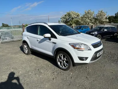 Used Ford Kuga Titanium 140 HP (102 kW) 2012 White SUV