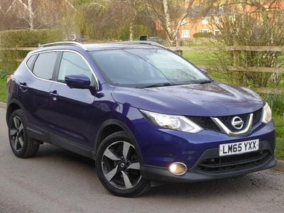 Used Nissan Qashqai N-TEC 110 HP (80 kW) 2015 Blue SUV