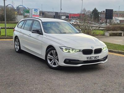 Used BMW 320 Sport Line 2017 White Estate