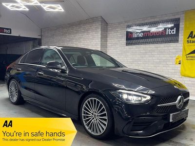 Used Mercedes C220 AMG Line Premium 200 HP (147 kW) 2022 Black Sedan
