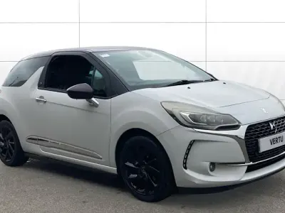 Used DS Automobiles DS3 110 HP (80 kW) 2017 White Hatchback