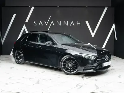Used Mercedes A180 AMG line 2023 Black Hatchback