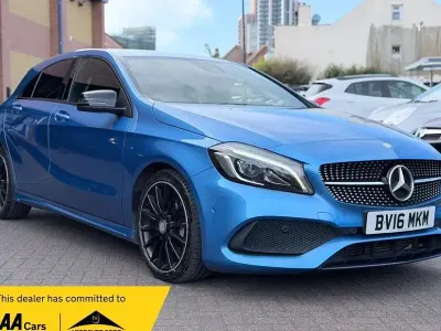 Begagnad Mercedes A180 AMG Line Premium 2016