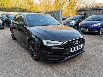 Used Audi A3 S-Line 2015 Black Hatchback