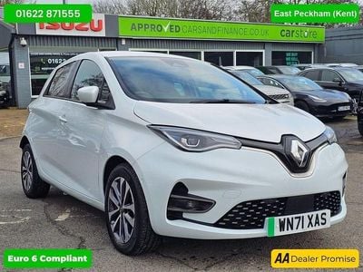 Used Renault Zoe GT-Line 100 kW (136 HP) 2021 White Hatchback