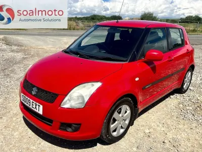 Used Suzuki Swift GLX 101 HP (74 kW) 2009 Red Hatchback