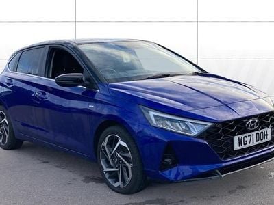 Used Hyundai i20 Ultimate 100 HP (73 kW) 2021 Blue Hatchback