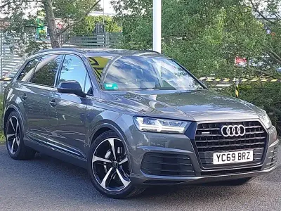 Used Audi Q7 Black Edition 286 HP (210 kW) 2019 Grey SUV
