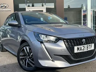 Used Peugeot 208 Allure 75 HP (55 kW) 2021 Grey Hatchback