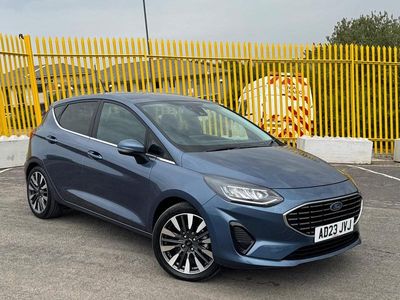 Used Ford Fiesta Titanium X 2023 Blue Hatchback