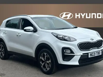 Used Kia Sportage 130 HP (95 kW) 2021 White SUV