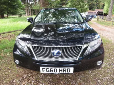 Used Lexus RX450h 2010 Panther black SUV