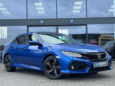 Used Honda Civic EX 126 HP (92 kW) 2019 Blue Hatchback