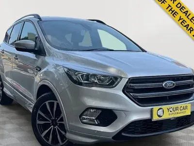 Used Ford Kuga ST-Line 150 HP (110 kW) 2017 Silver SUV