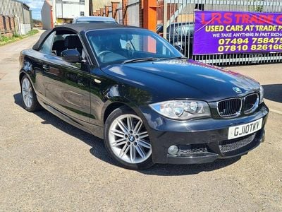 Black Used 2010 BMW 118 Cabriolet M Sport Cabriolet | £4,995 (Expensive)