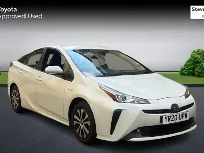 Used Toyota Prius Business Edition 122 HP (89 kW) 2020 White Hatchback