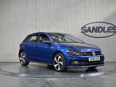 Used VW Polo GTI 200 HP (147 kW) 2019 Blue Hatchback