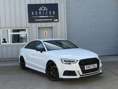 Used Audi S3 Black Edition 310 HP (228 kW) 2017 White Sedan