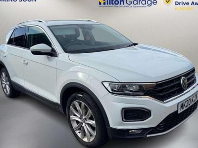 Used VW T-Roc SEL 115 HP (84 kW) 2020 White SUV