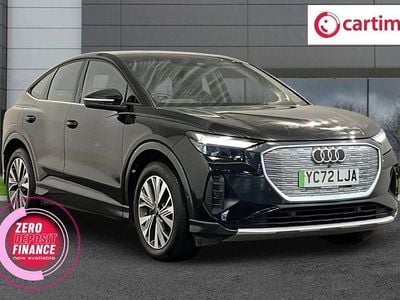 Used Audi Q4 Sportback e-tron Sport 219 kW (299 HP) 2022 Black SUV
