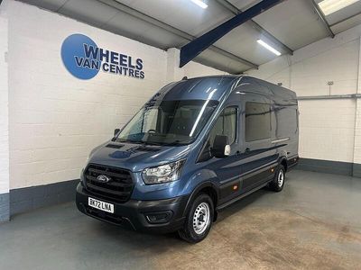 Used Ford Transit S 130 HP (95 kW) 2022 Blue Van