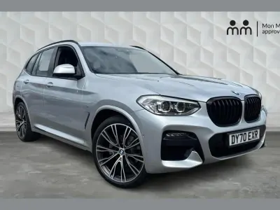 Used BMW X3 M Sport 187 HP (137 kW) 2020 Silver SUV