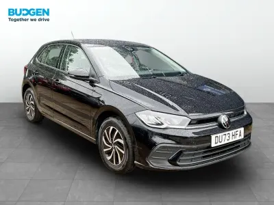 Used VW Polo Life 95 HP (69 kW) 2023 Black Hatchback