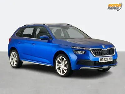 Used Skoda Kamiq SE L Executive 2022 Blue SUV