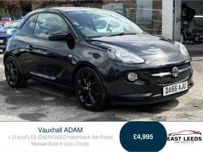 Używany Vauxhall Adam S 70 KM (51 kW) 2016 Czarny Hatchback
