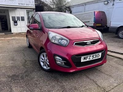 Used Kia Picanto 68 HP (50 kW) 2013 Pink Hatchback