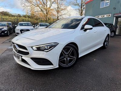 Used Mercedes CLA200 AMG line 2020 White Coupe