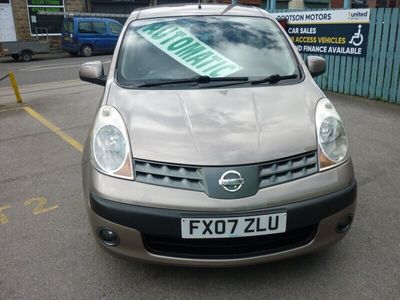 used Nissan Note 1.6 SE 5dr AUTOMATIC