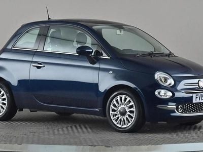 Usado Fiat 500 Lounge 69 HP (50 kW) 2019 Azul Citadino