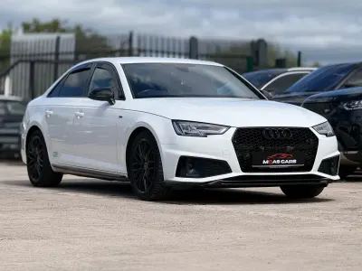 Używany Audi A4 Black Edition 150 KM (110 kW) 2019 Biały Sedan/Limuzyna