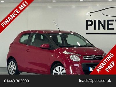Used Citroën C1 Feel 68 HP (50 kW) 2017 Red Hatchback