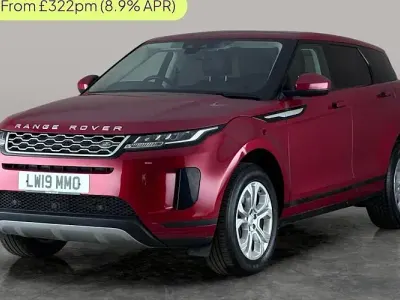 Used Land Rover Range Rover evoque S 253 HP (186 kW) 2019 Red SUV