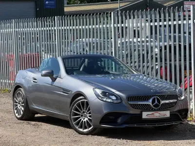 Used Mercedes SLC180 AMG line 2017 Grey Cabriolet