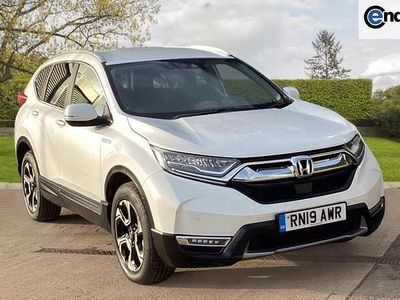 Używany Honda CR-V Hybrid 184 KM (135 kW) 2019 Biały SUV