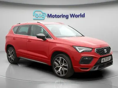 Begagnad Seat Ateca FR Sport 150 HK (110 kW) 2021 Röd SUV